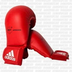 Adidas Guanti Karate Omologati Protezione Pollice Rosso