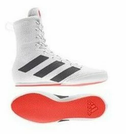 Adidas Botas Boxeo Box Hog 3 Bianco-Grigio