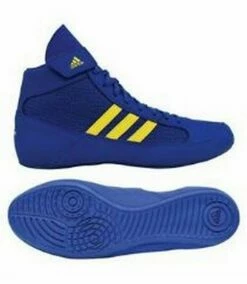 Adidas HVC 2 Zapatillas Wrestling Adulto Blu-Giallo