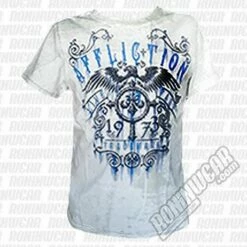 Affliction Condemned Kids Tee Bianco