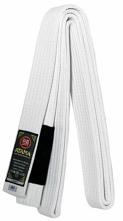 Atama Jiu Jitsu Belt Bianco