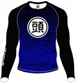 Atama Ranked LS Rashguard Nero-Blu