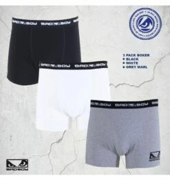 Bad Boy 3 Pack Boxer Multicolore