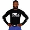 Bad Boy Long Sleeve Rashguard Nero-Bianco