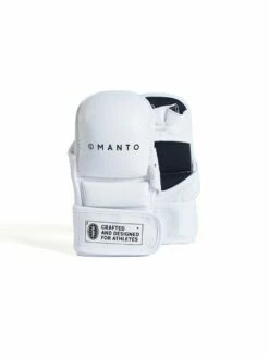 Manto MMA Training Gloves IMPACT SPARRING Bianco