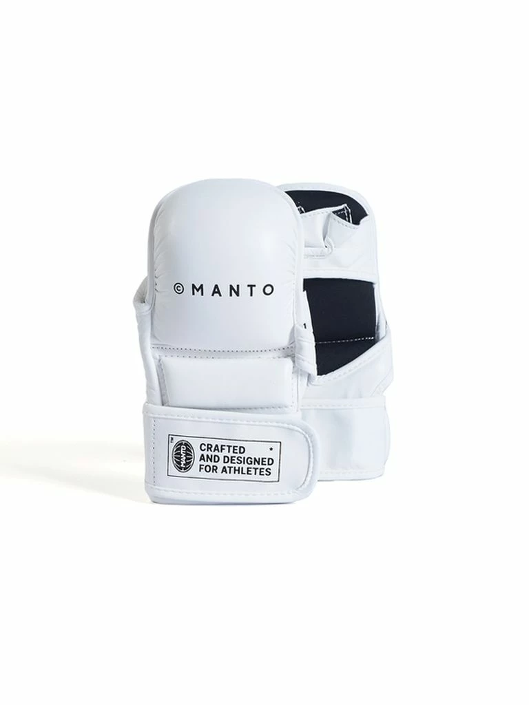 Manto MMA Training Gloves IMPACT SPARRING Bianco