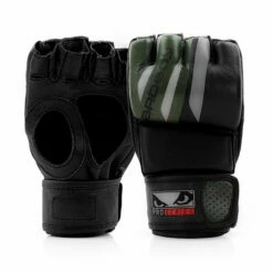 Bad Boy Pro Series Advanced MMA Gloves Nero-Verde