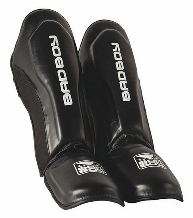 Bad Boy Shin Instep Guard II Nero-Bianco