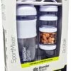BlenderBottle Combo Pak Sportmixer Shaker Und Gostak Starter 4Pak Bianco