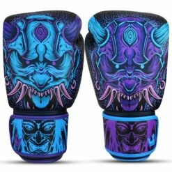 Buddha Boxing Glove Fantasy Luzbel Special Edition Nero-Viola