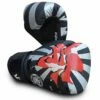 Buddha Japan Kids Boxing Gloves Nero-Rosso