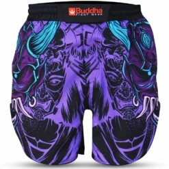 Buddha Pantalon De MMA Luzbel Nero-Viola