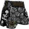 Buddha Pantalon Muay Thai Kick Boxing European Black Mexican Style Nero