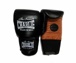 Charlie Boxing Coach Boxing Gloves Nero-Marrone