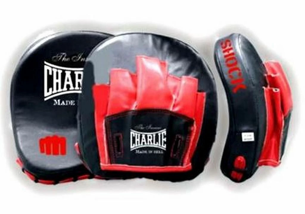 Charlie Boxing Maoplas Mini Speed Shock Par Nero-Rosso