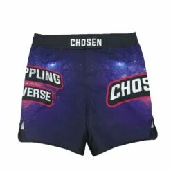Chosen Universe Fight Shorts Nero-Viola