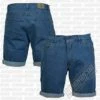 Crossed Denim Shorts Blu