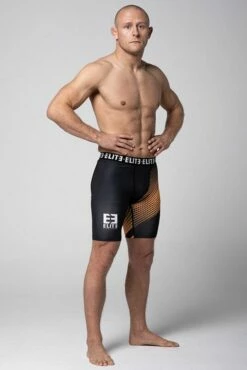 Elite Fightwear Vale Tudo Orange Nero-Giallo