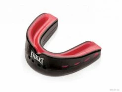 Everlast Evershield Double Mouthguard Nero-Rosso