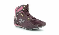 Everlast EVL 124 Sneakers Haut Maroon Rosa