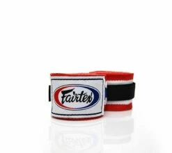 Fairtex Thai Flag Handwraps 457cm Bianco-Rosso