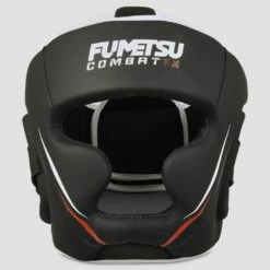 Fumetsu Shield Head Guard Nero-Rosso