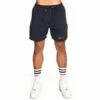 Grimey Counterblow Running Shorts Navy Blu