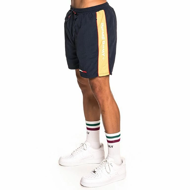 Grimey Counterblow Running Shorts Navy Blu - immagine 3