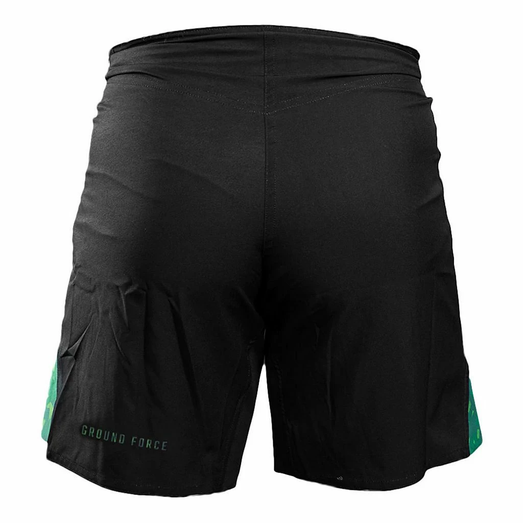 Ground Force Camo Shorts Nero-Verde - immagine 2