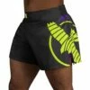 Hayabusa Icon Kickboxing Shorts Nero-Giallo