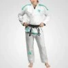 Hayabusa Women Lightweight Jiu Jitsu Gi Bianco-Verde
