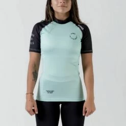 Kingz Born To Rule Women's S/S Rashguard Verde