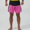 Kingz Retro Shorts Nero-Rosso
