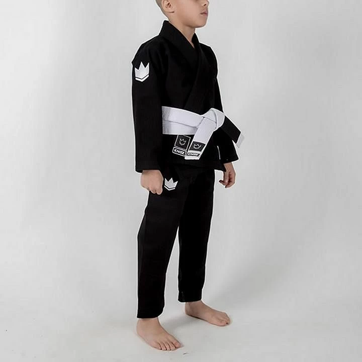 Kingz The One Kids Jiu Jitsu Gi Nero - immagine 4