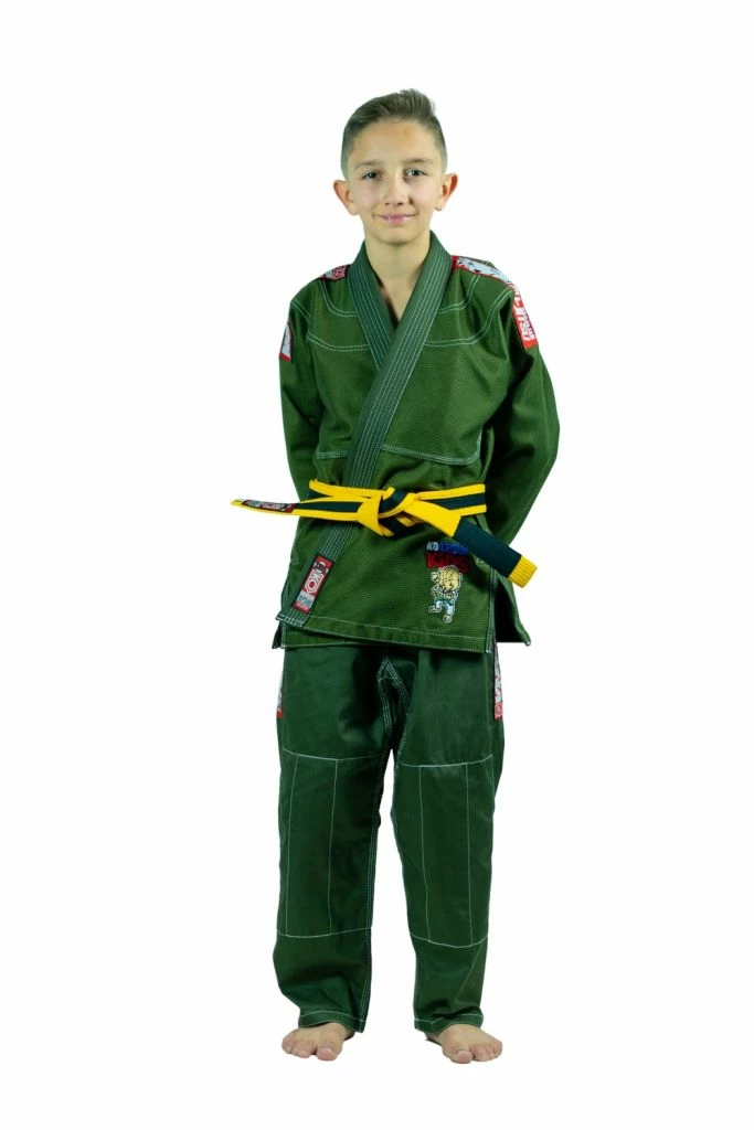 KOARENA Chita V2 Kids BJJ Gi Verde