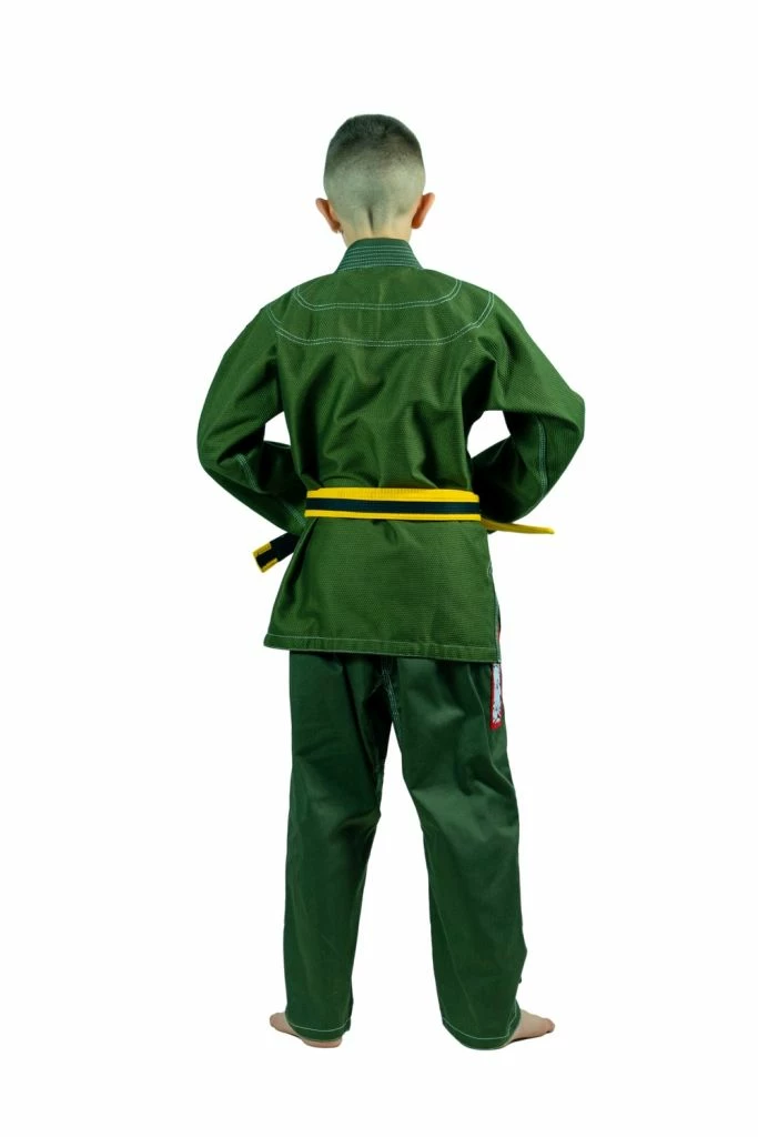 KOARENA Chita V2 Kids BJJ Gi Verde - immagine 2