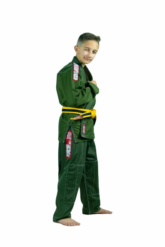 KOARENA Chita V2 Kids BJJ Gi Verde - immagine 3