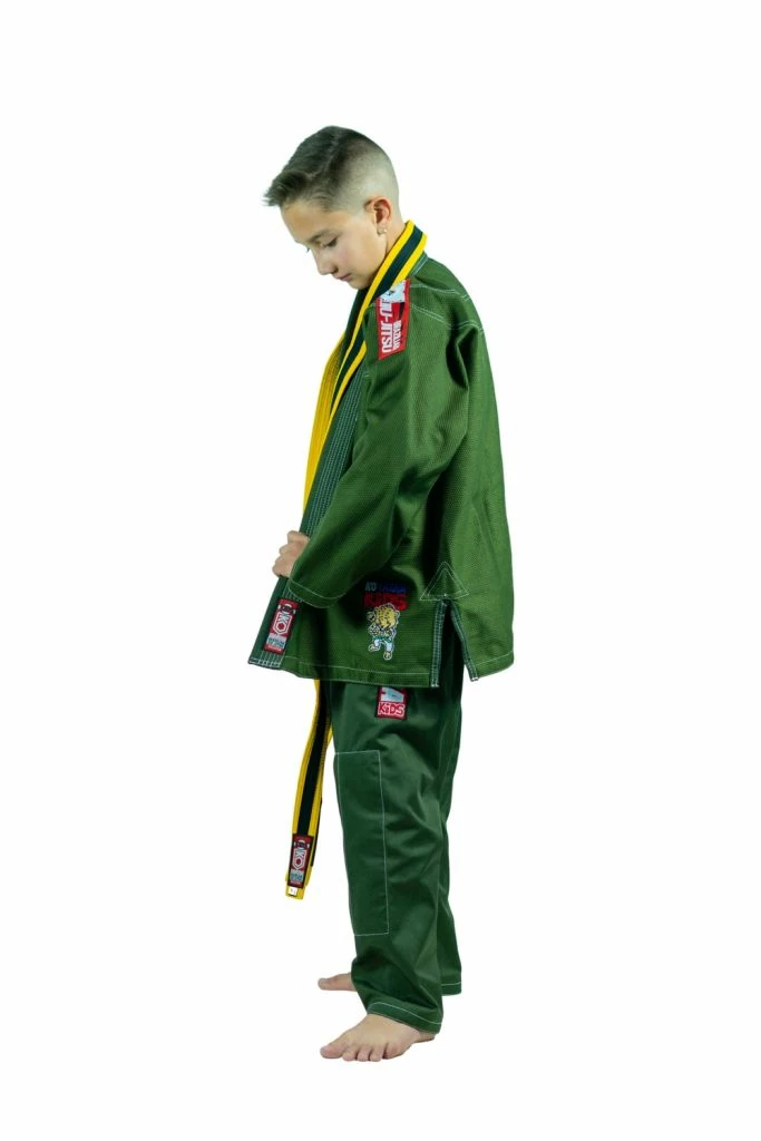 KOARENA Chita V2 Kids BJJ Gi Verde - immagine 4
