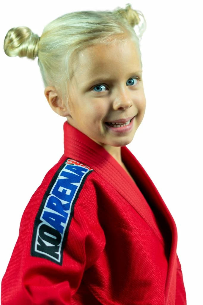 KOARENA Chita V2 Kids BJJ Gi Rosso - immagine 6