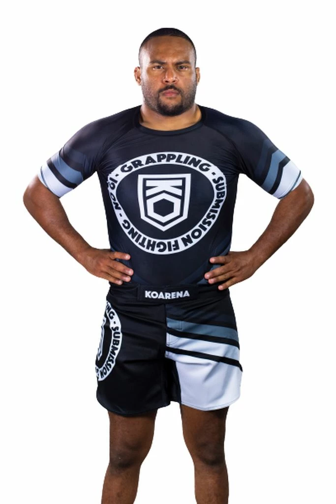 KOARENA Grappling Rashguard SS Nero - immagine 2