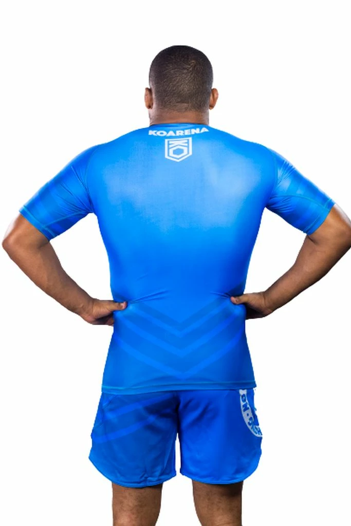 KOARENA Grappling Rashguard SS Blu - immagine 3