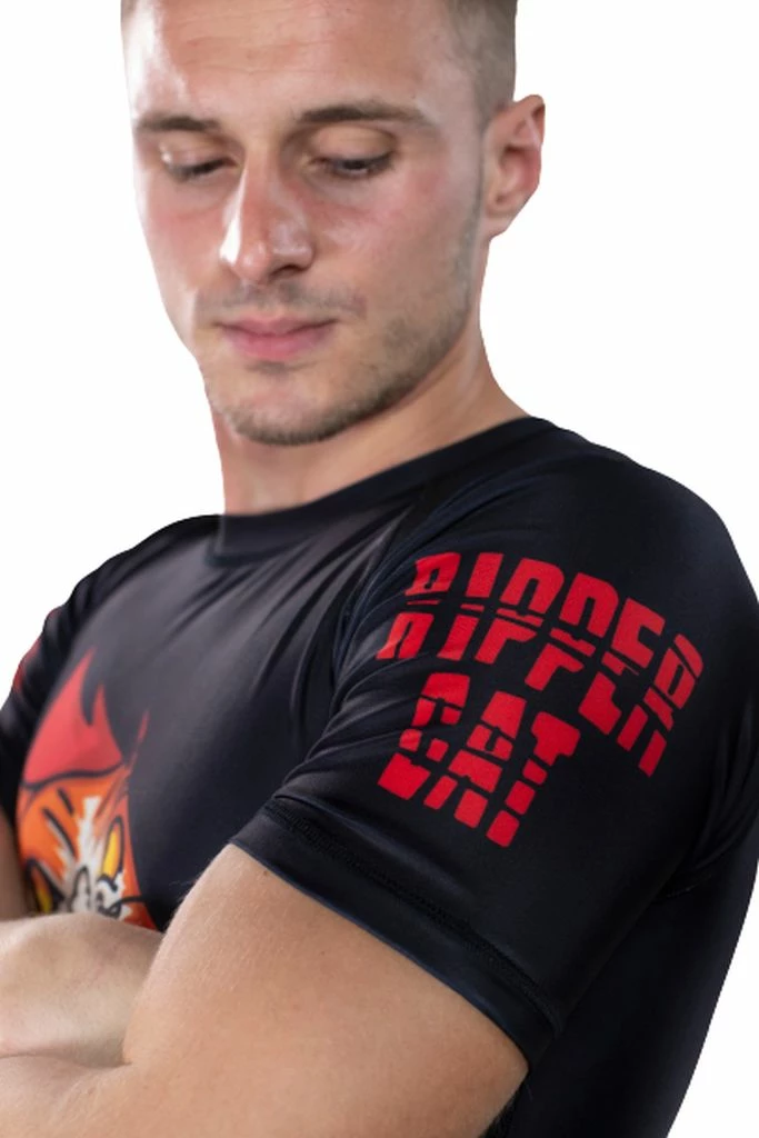 KOARENA Ripper Cat Rashguard SS Nero - immagine 2