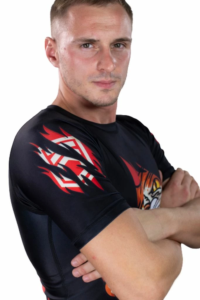KOARENA Ripper Cat Rashguard SS Nero - immagine 3