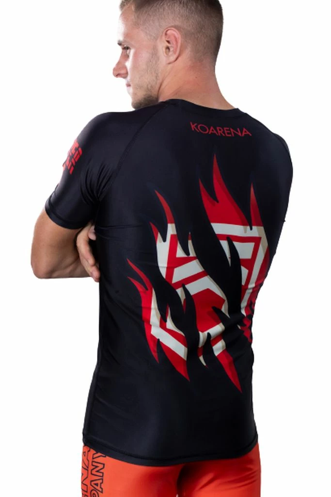 KOARENA Ripper Cat Rashguard SS Nero - immagine 4