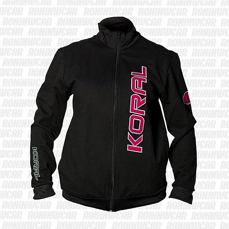 Koral Female Jacket Nero-Rosa - immagine 2