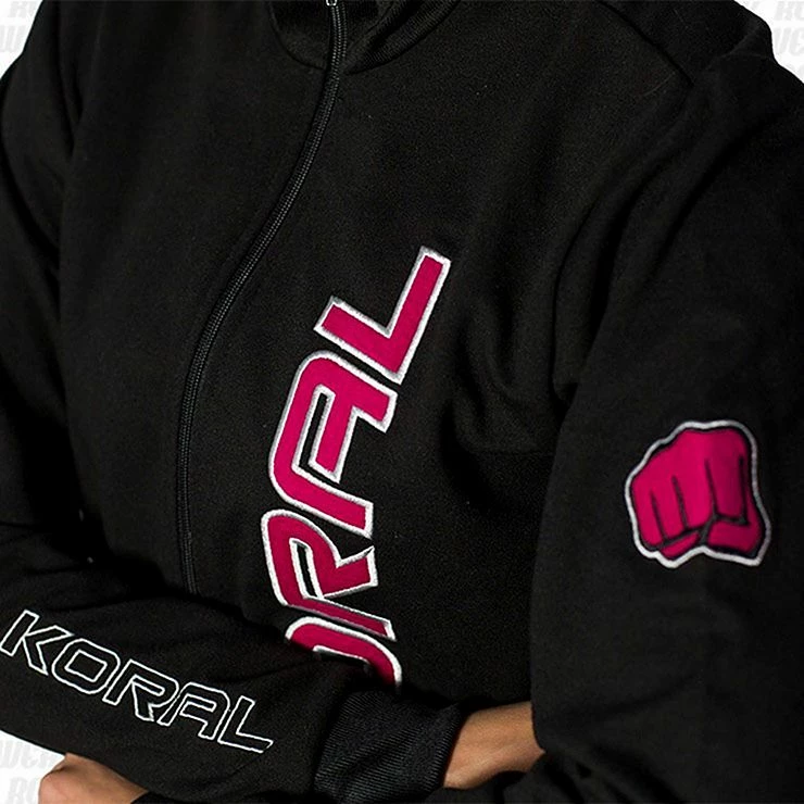 Koral Female Jacket Nero-Rosa - immagine 4