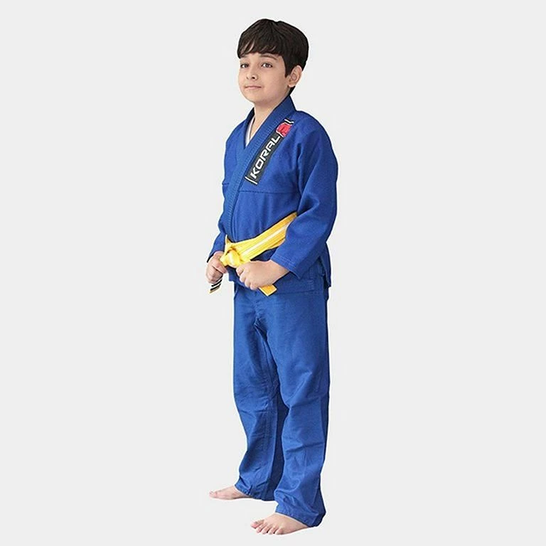 Koral Kimono BJJ Kids Trançado Blu - immagine 4