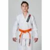 Koral Kimono BJJ Kids Trançado Bianco