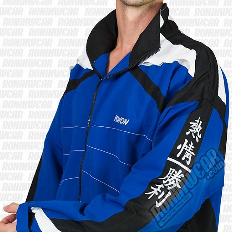 Kwon Statement Training Suit Nero-Blu - immagine 4