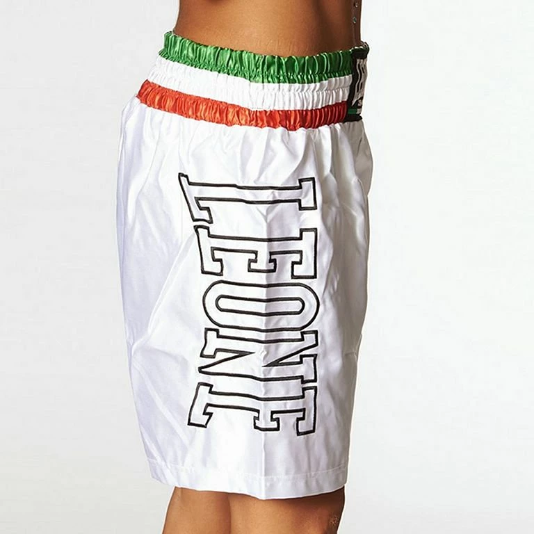 Leone 1947 Boxing Shorts Bianco - immagine 2